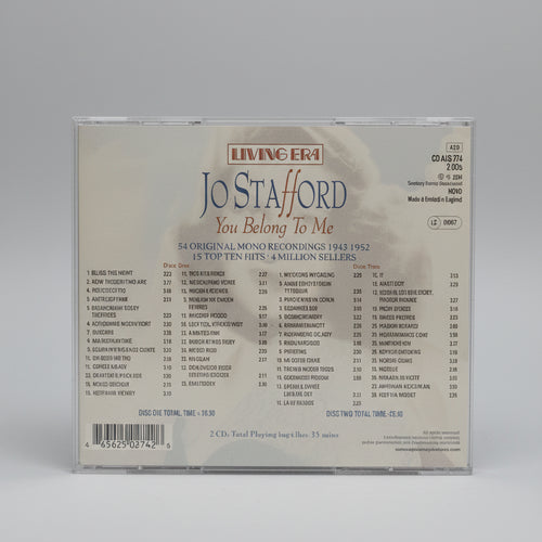 Jo Stafford: You Belong to Me 2-CD Set - Living Era (2004)