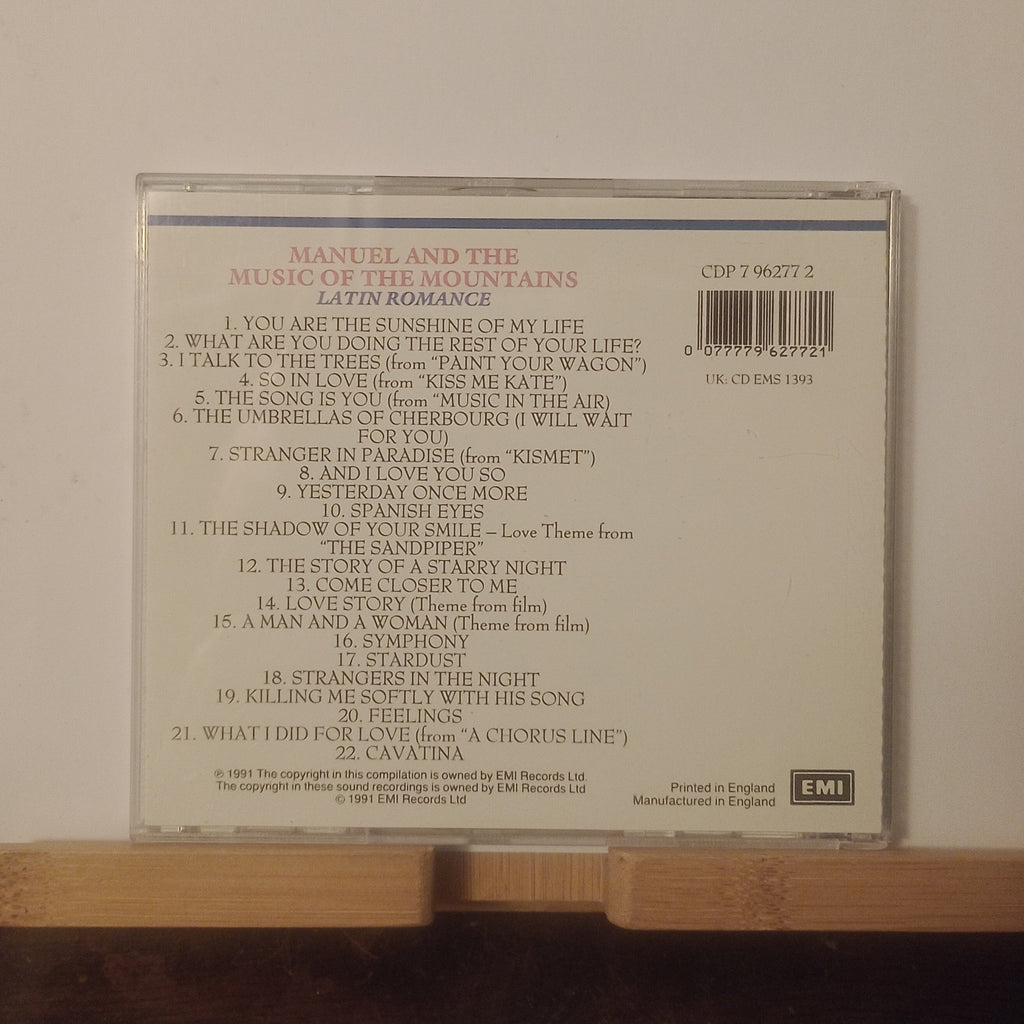 Manuel and the Music of the Mountains: Latin Romance CD (1991)