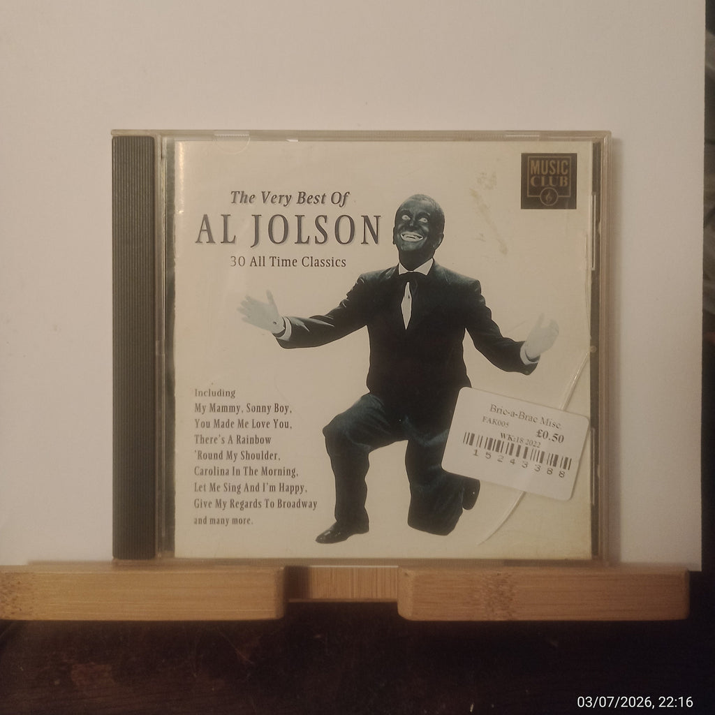Al Jolson: The Very Best of Al Jolson CD - Music Club (1992)