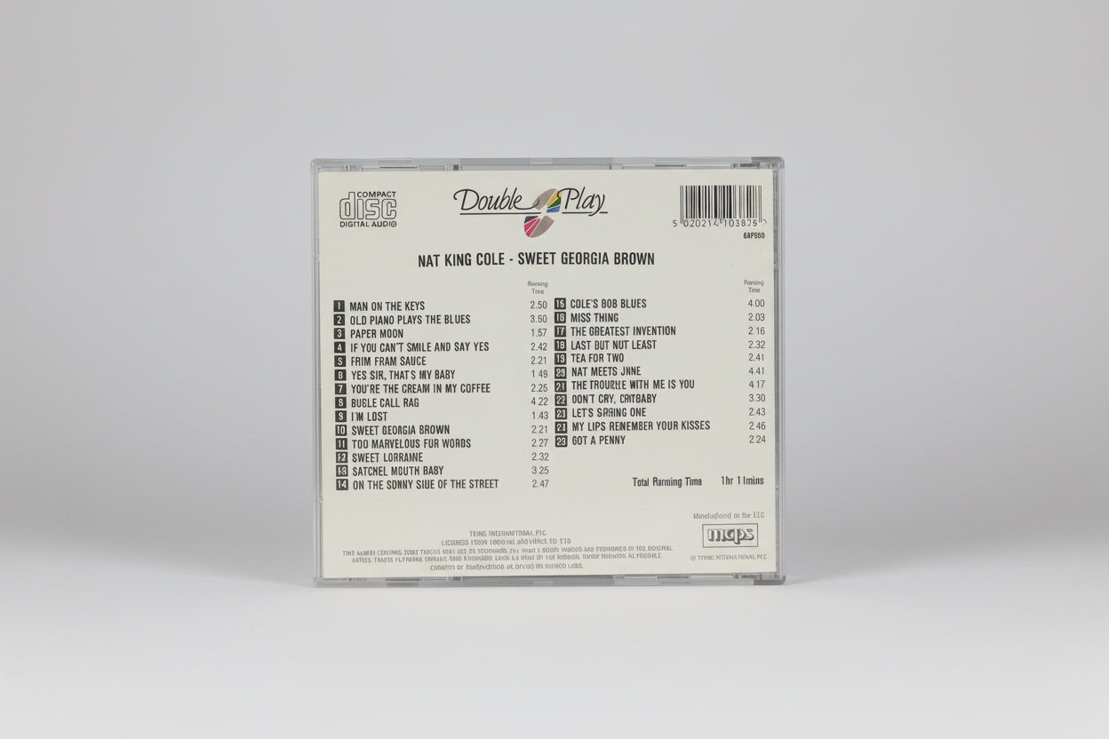 Nat King Cole: Sweet Georgia Brown CD - Double Play