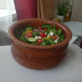 Vintage Teak/Pine Wood Bowl Small Flaw