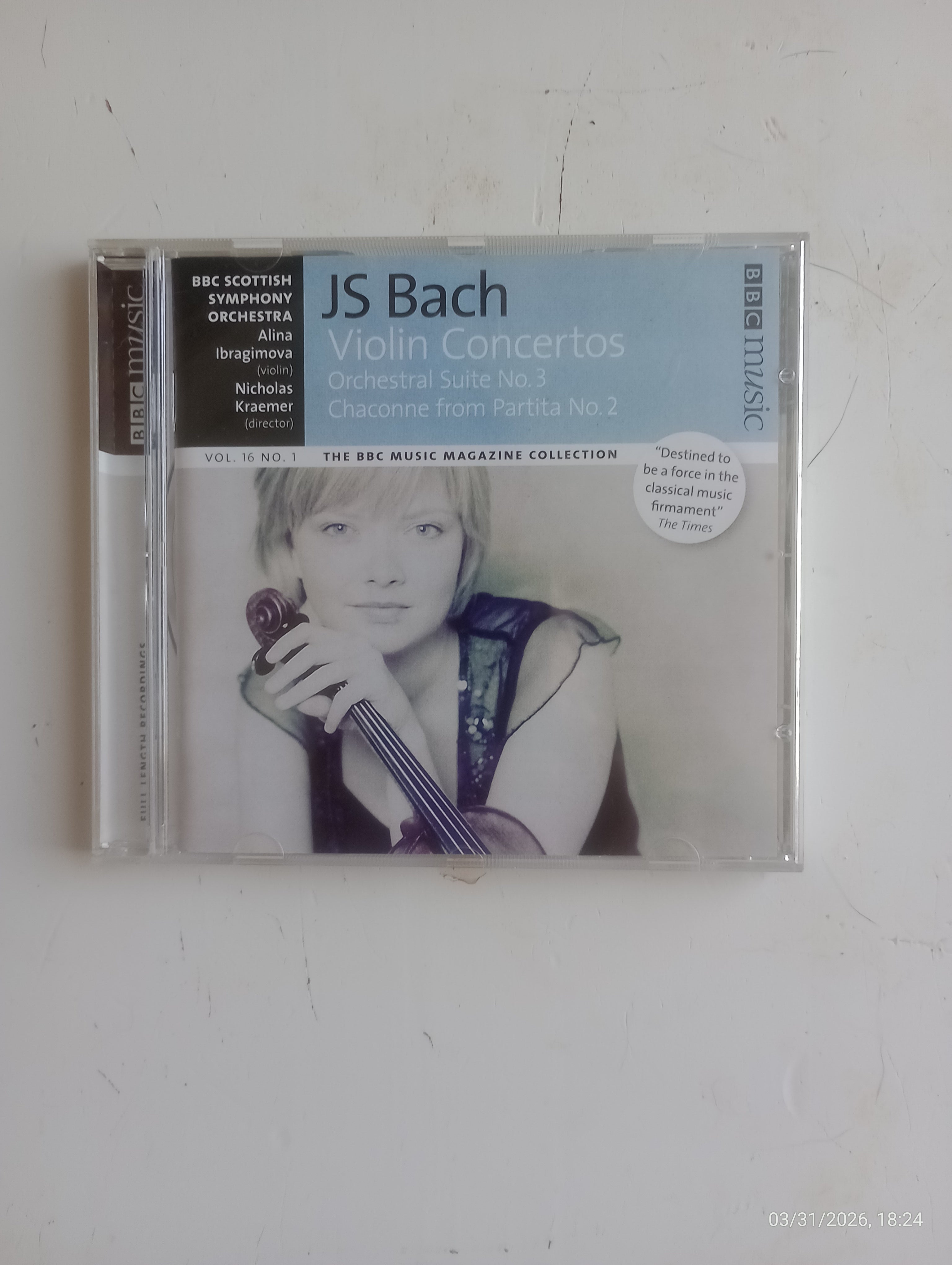JS Bach: Violin Concertos & Orchestral Suite No. 3 - Ibragimova