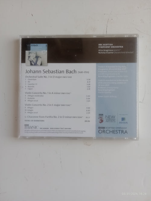 JS Bach: Violin Concertos & Orchestral Suite No. 3 - Ibragimova