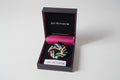 Jon Richard Emerald Green Crystal Swirl Brooch