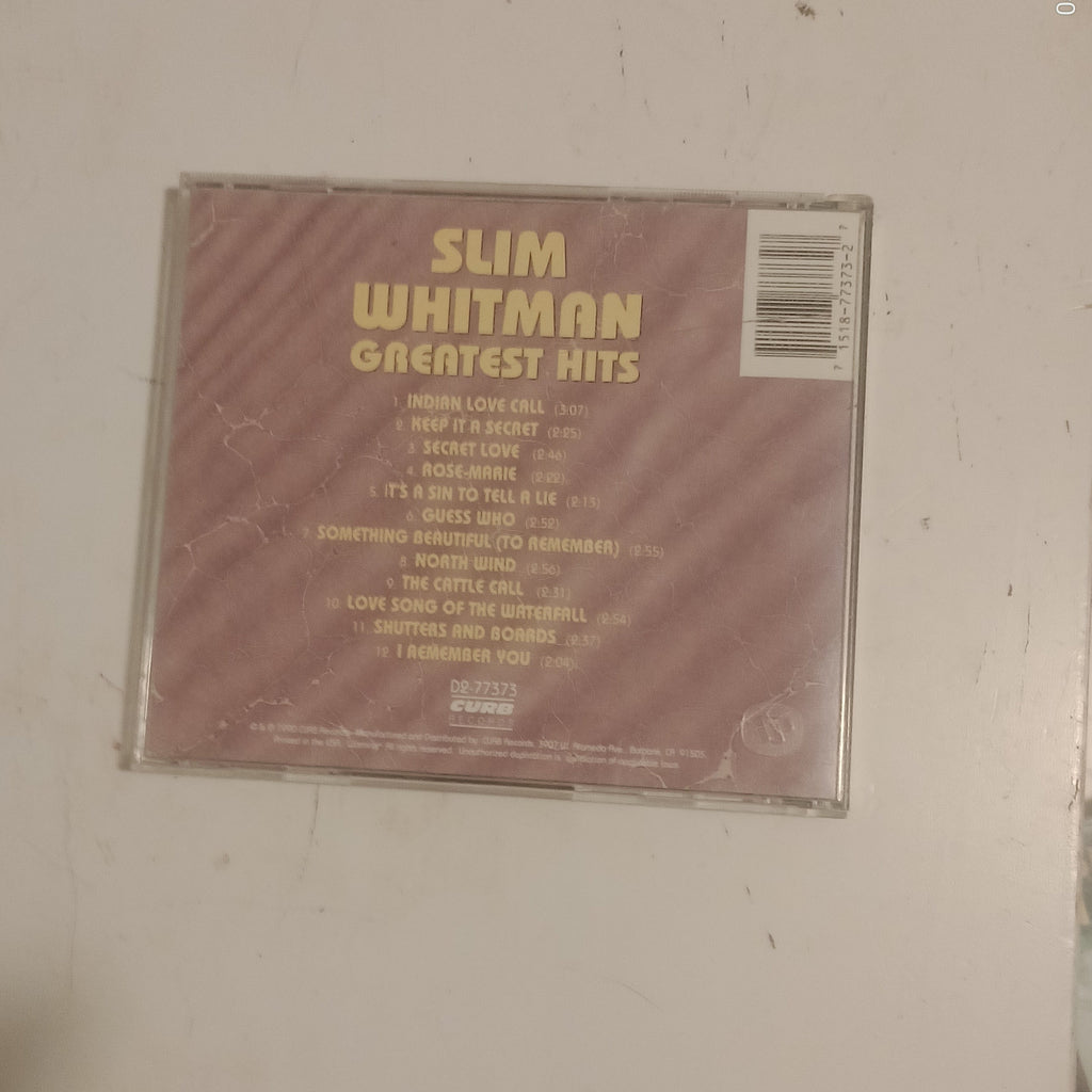 Slim Whitman Greatest Hits CD - Classic Country Collection