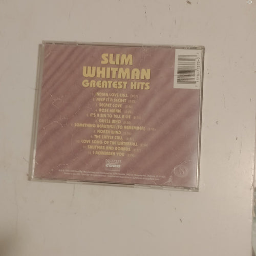 Slim Whitman Greatest Hits CD - Classic Country Collection