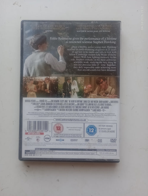 The Theory of Everything (2014) DVD [12]