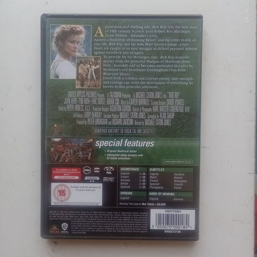 Rob Roy (1995) DVD [15]