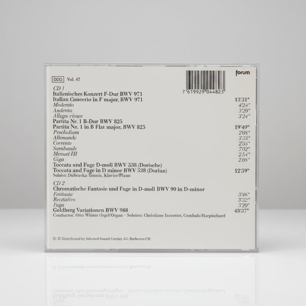 Bach - Italienisches Konzert / Goldberg Variationen CD