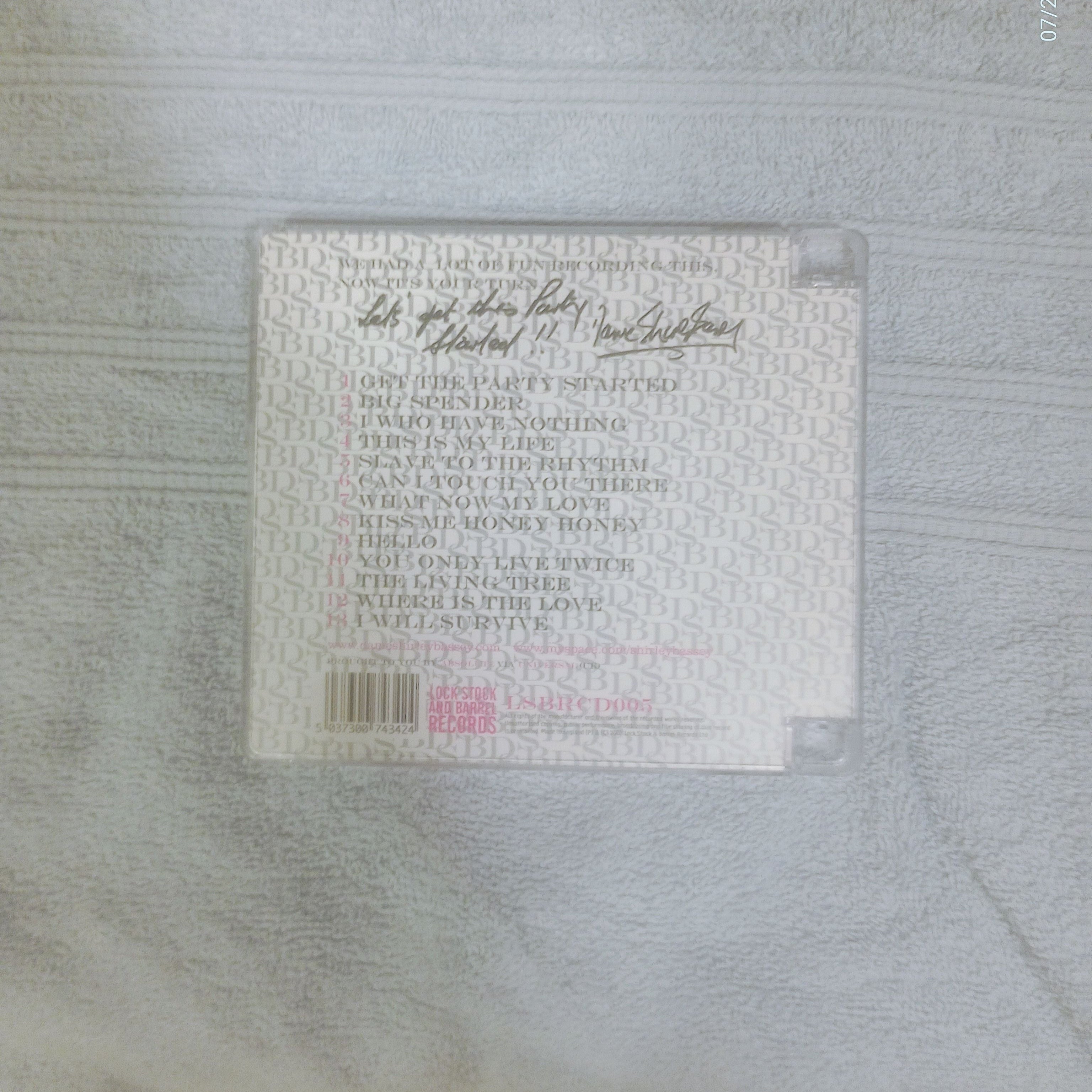 Dame Shirley Bassey - Get the Party Started CD
