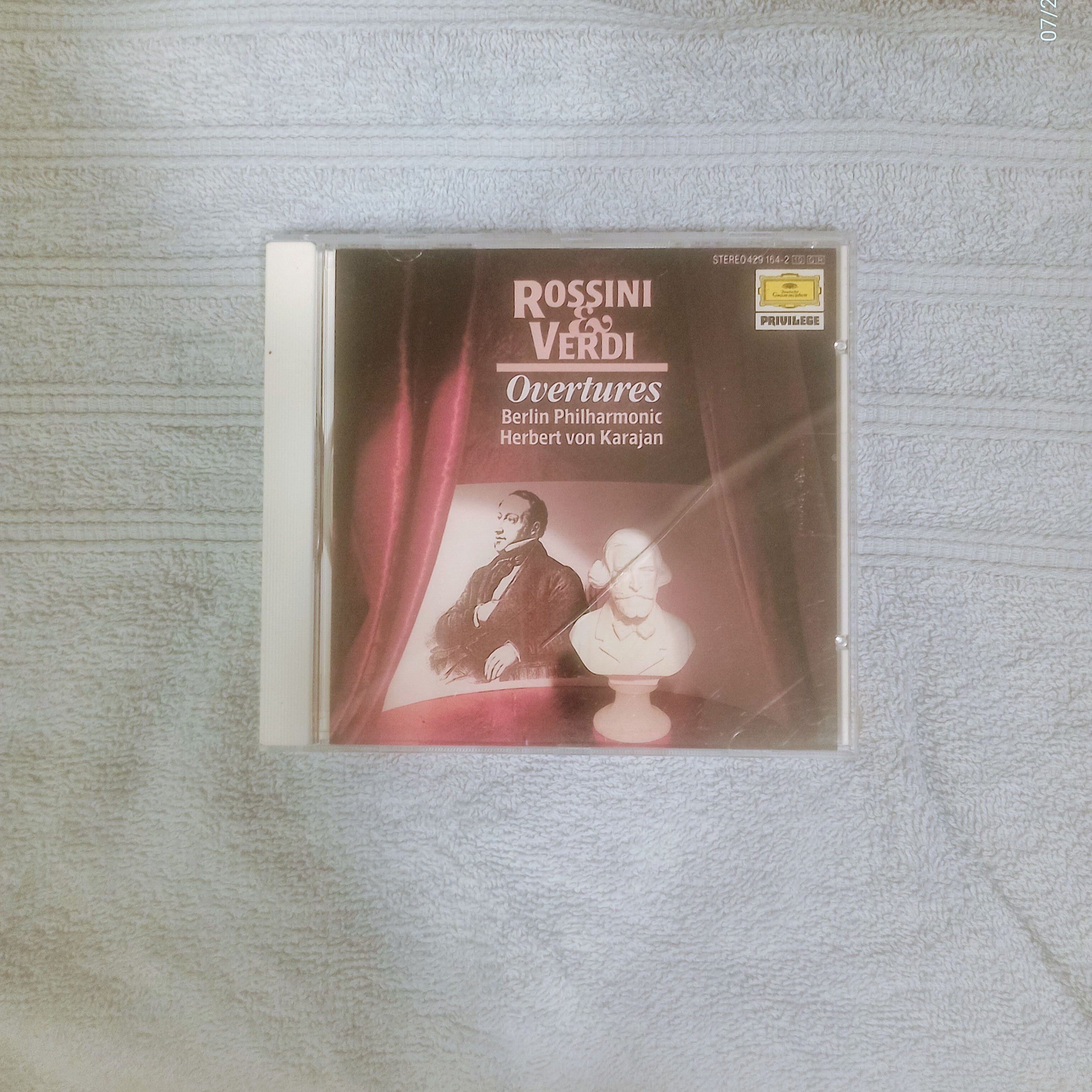 Rossini & Verdi: Overtures - Berlin Philharmonic, Karajan CD
