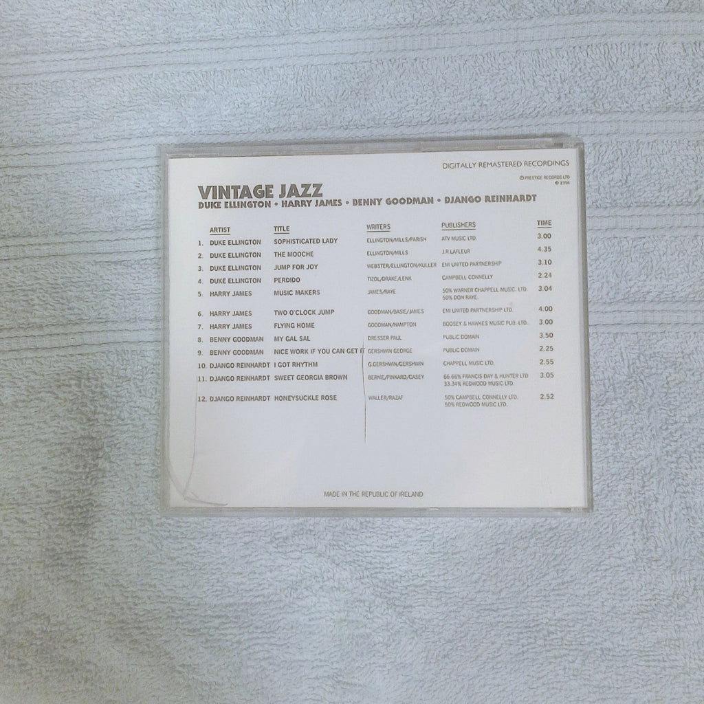 The Sunday Times Music Collection - Vintage Jazz CD
