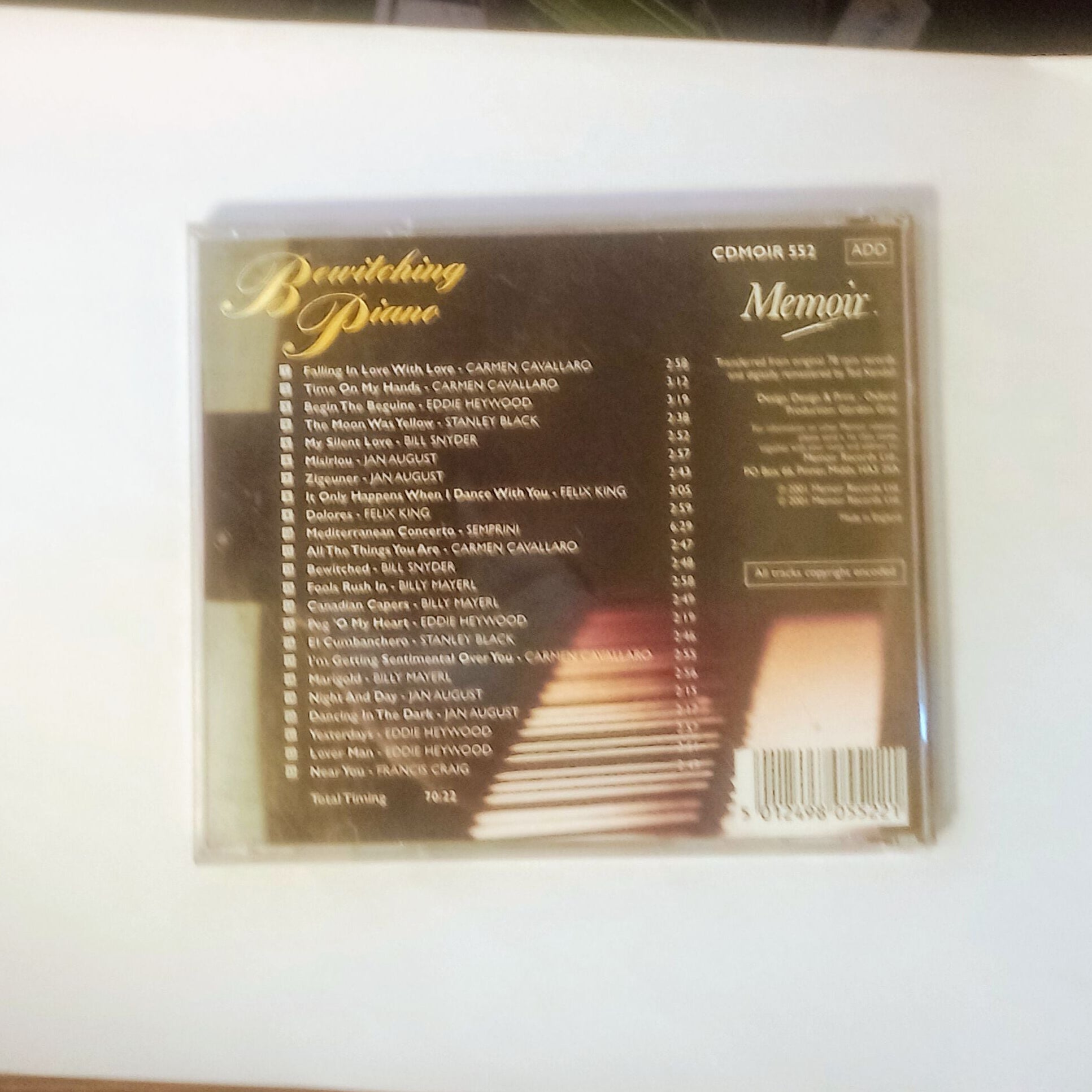 Bewitching Piano CD
