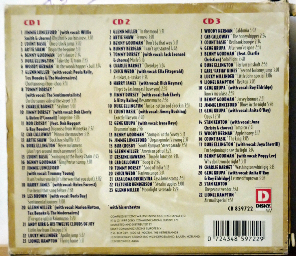 The Best of Swing - Classic Big Band & Swing Era Collection (CD, 1999)