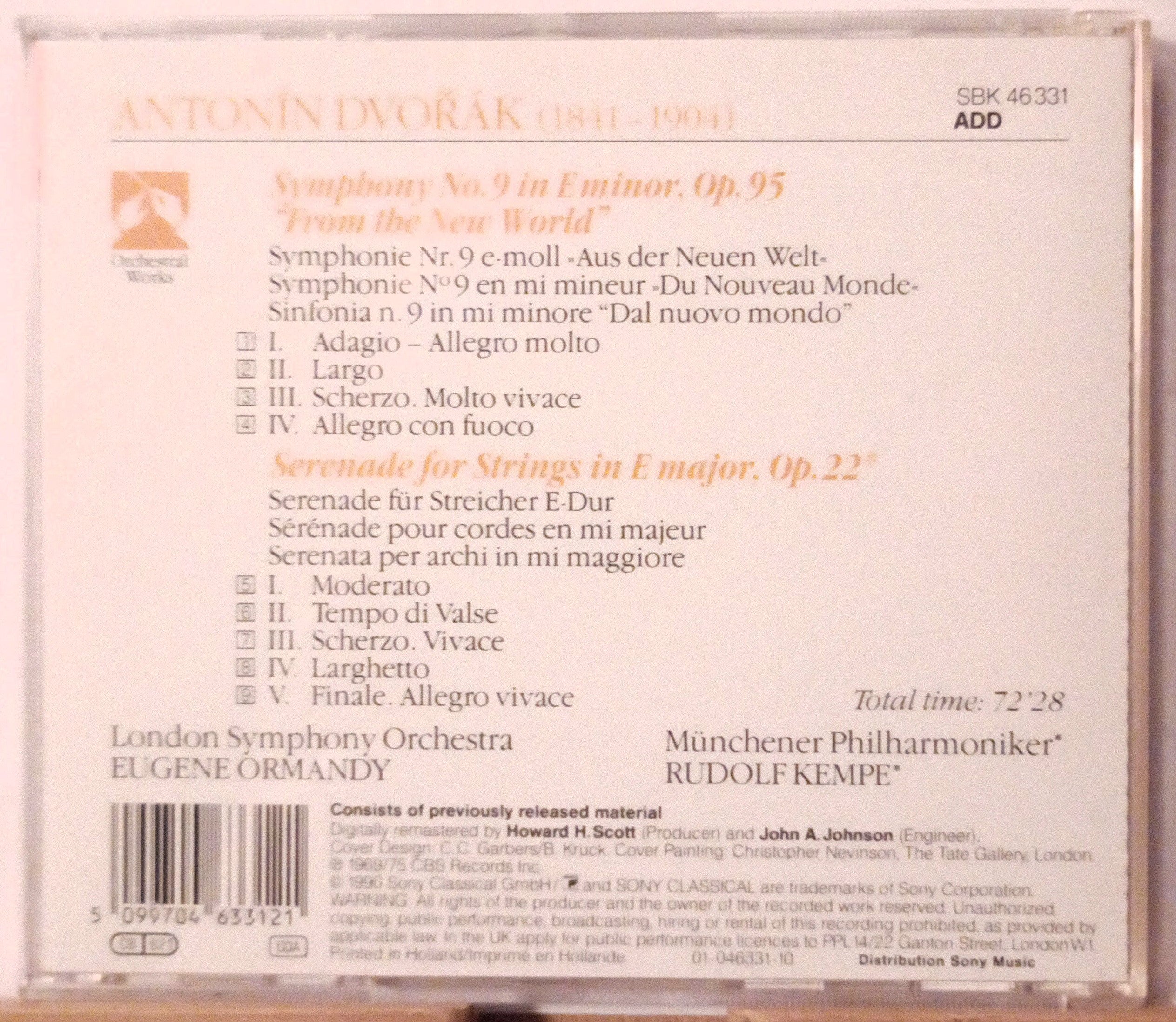 Antonín Dvořák - Symphony No. 9 "From the New World"