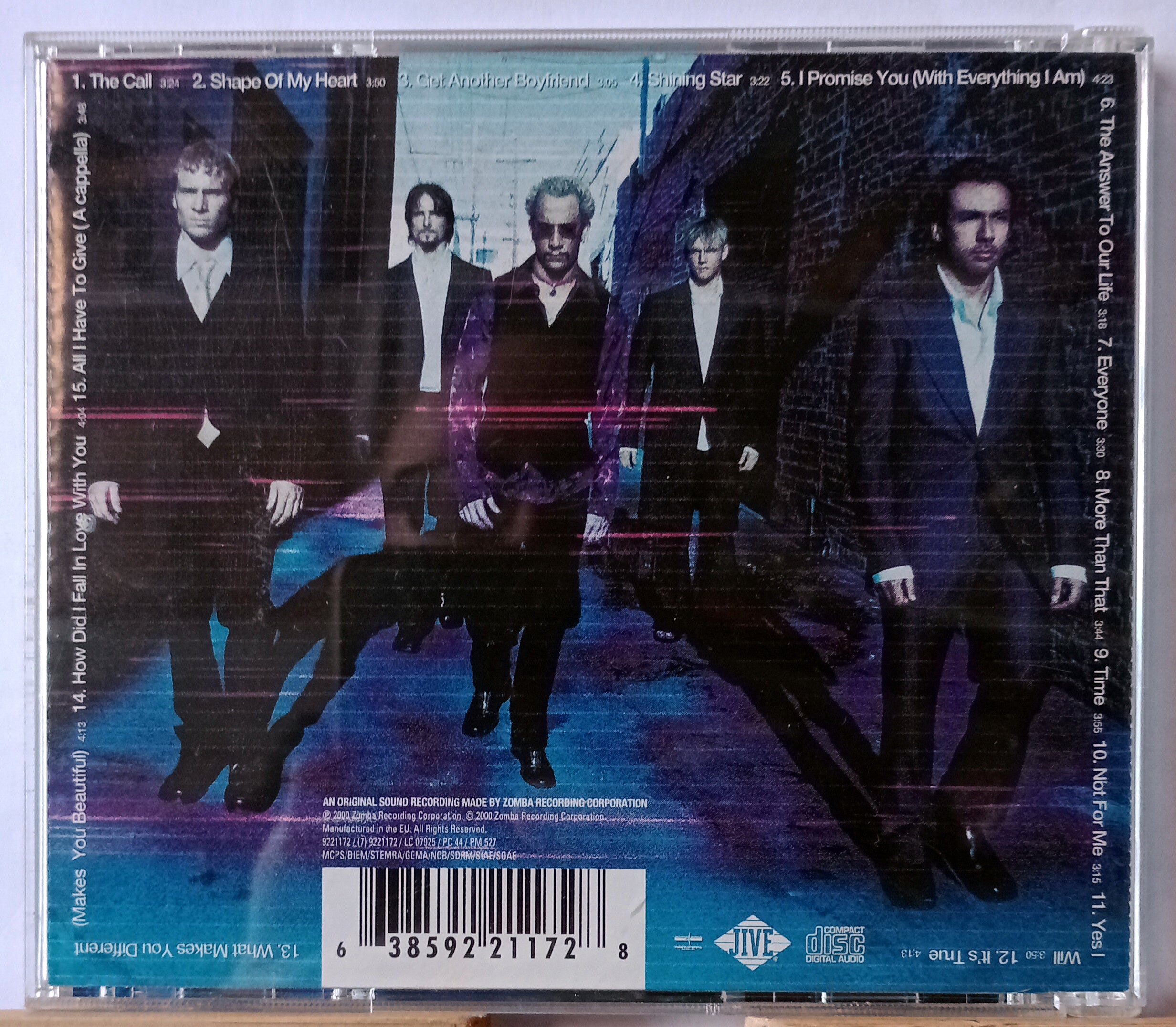 Black & Blue - Backstreet Boys (CD, 2000)