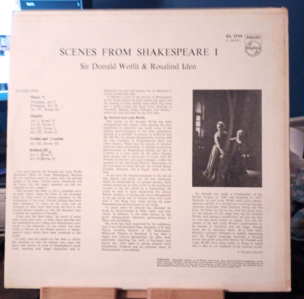 Scenes from Shakespeare I