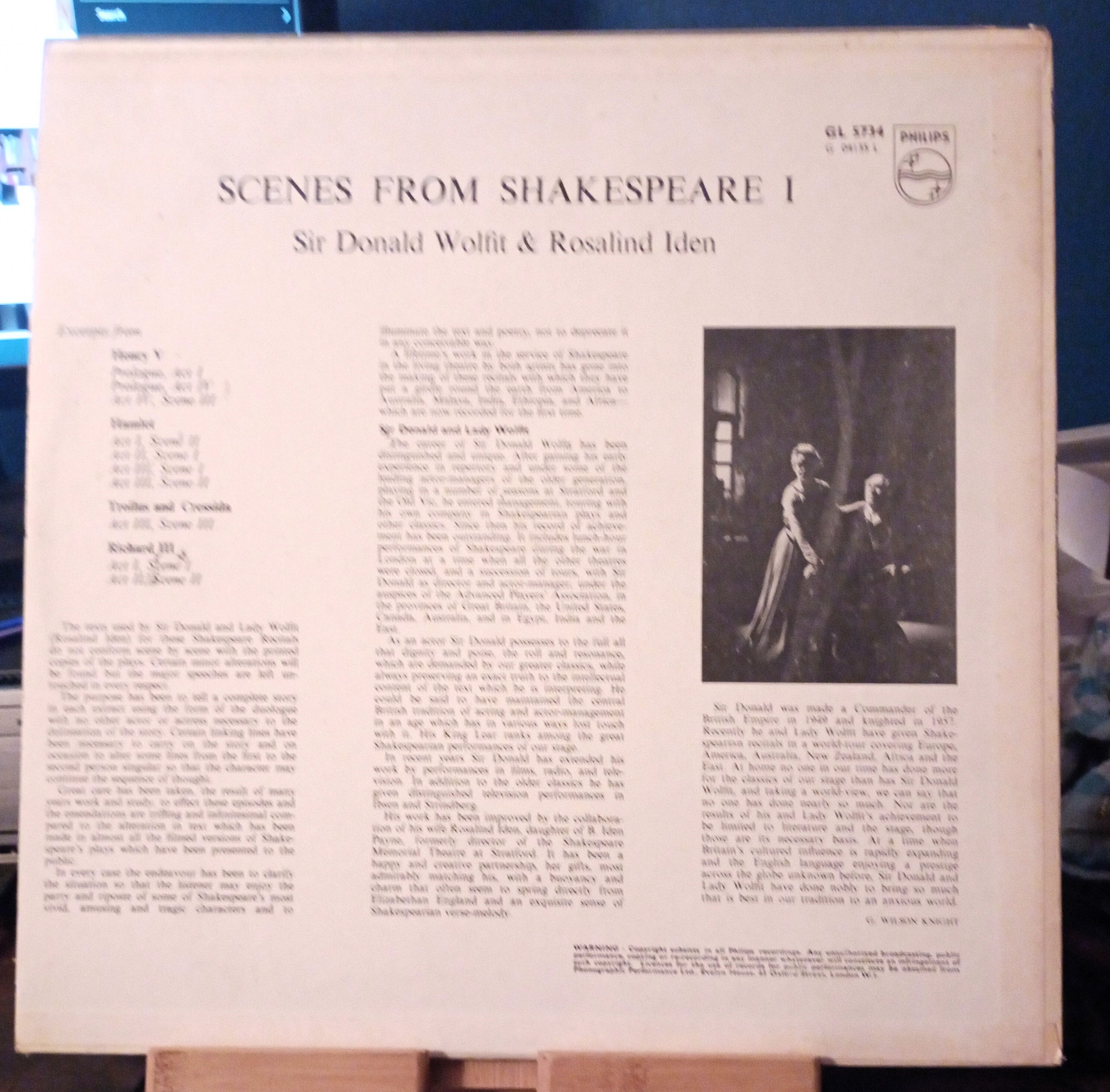 Scenes from Shakespeare I