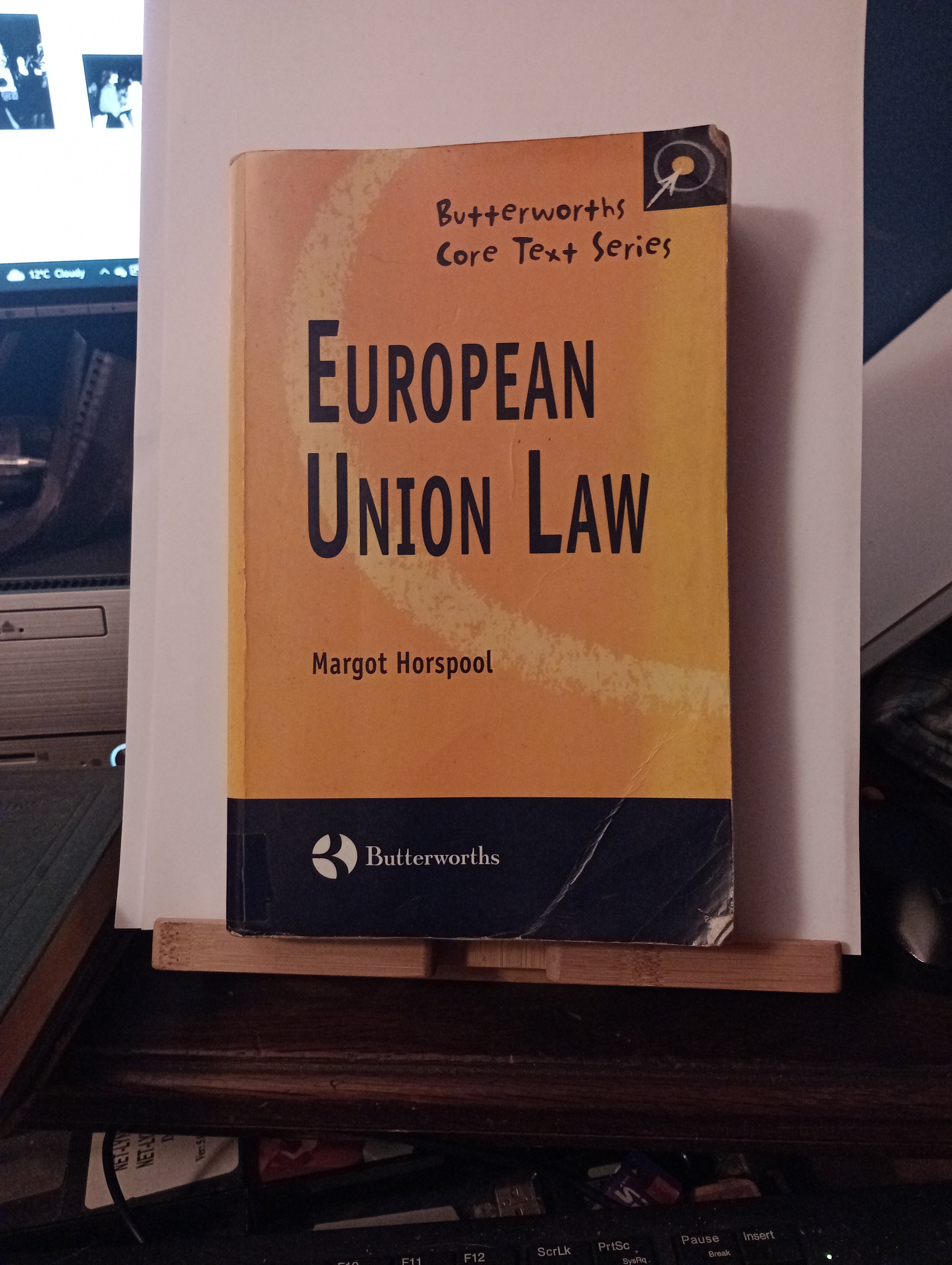European Union Law (Butterworths Core Texts) ex-libris c1998