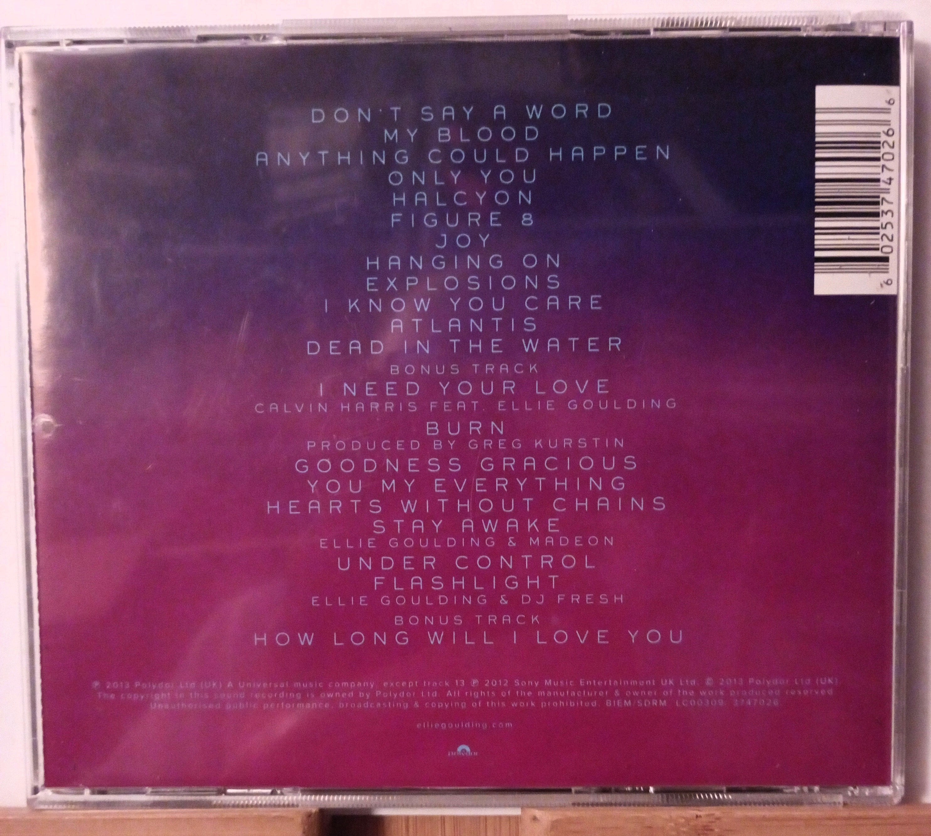 Halcyon Days Ellie Goulding 2013