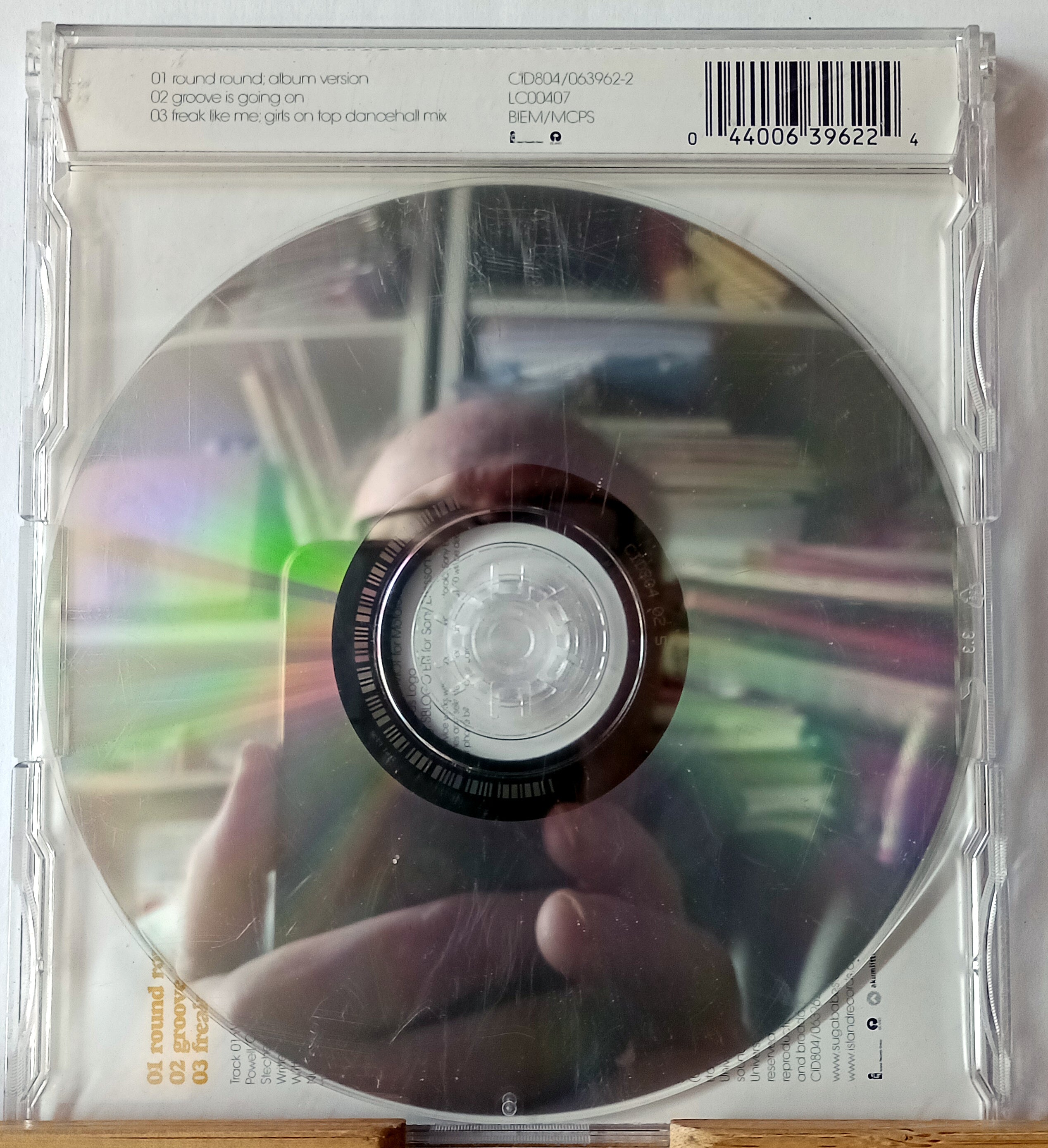 Sugababes - Round Round (2002) CD Single