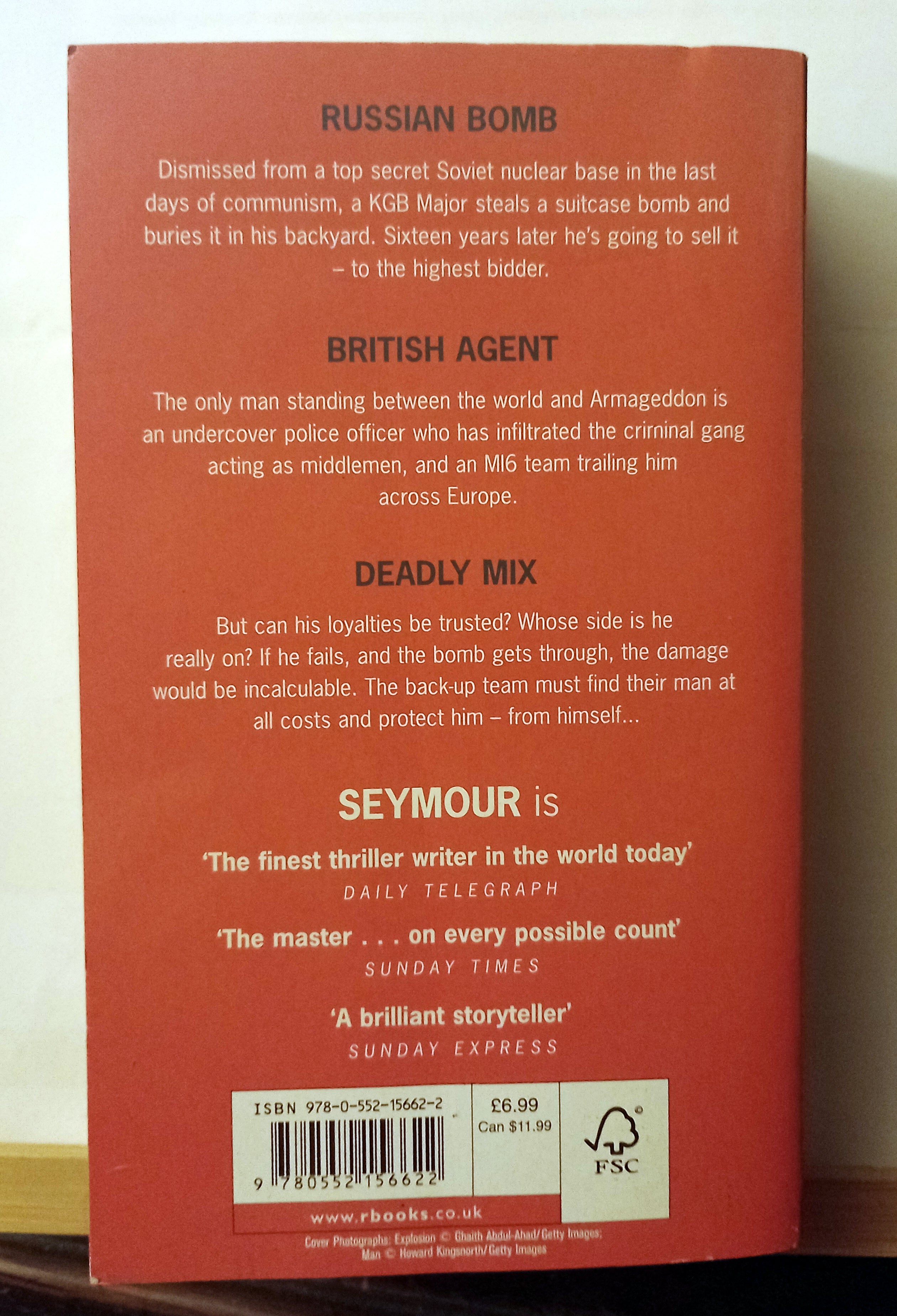 Timebomb by Gerald Seymour (Paperback, 2008)