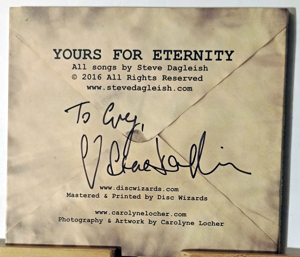 (KK664) Steve Dagleish, Yours For Eternity - 2016 CD