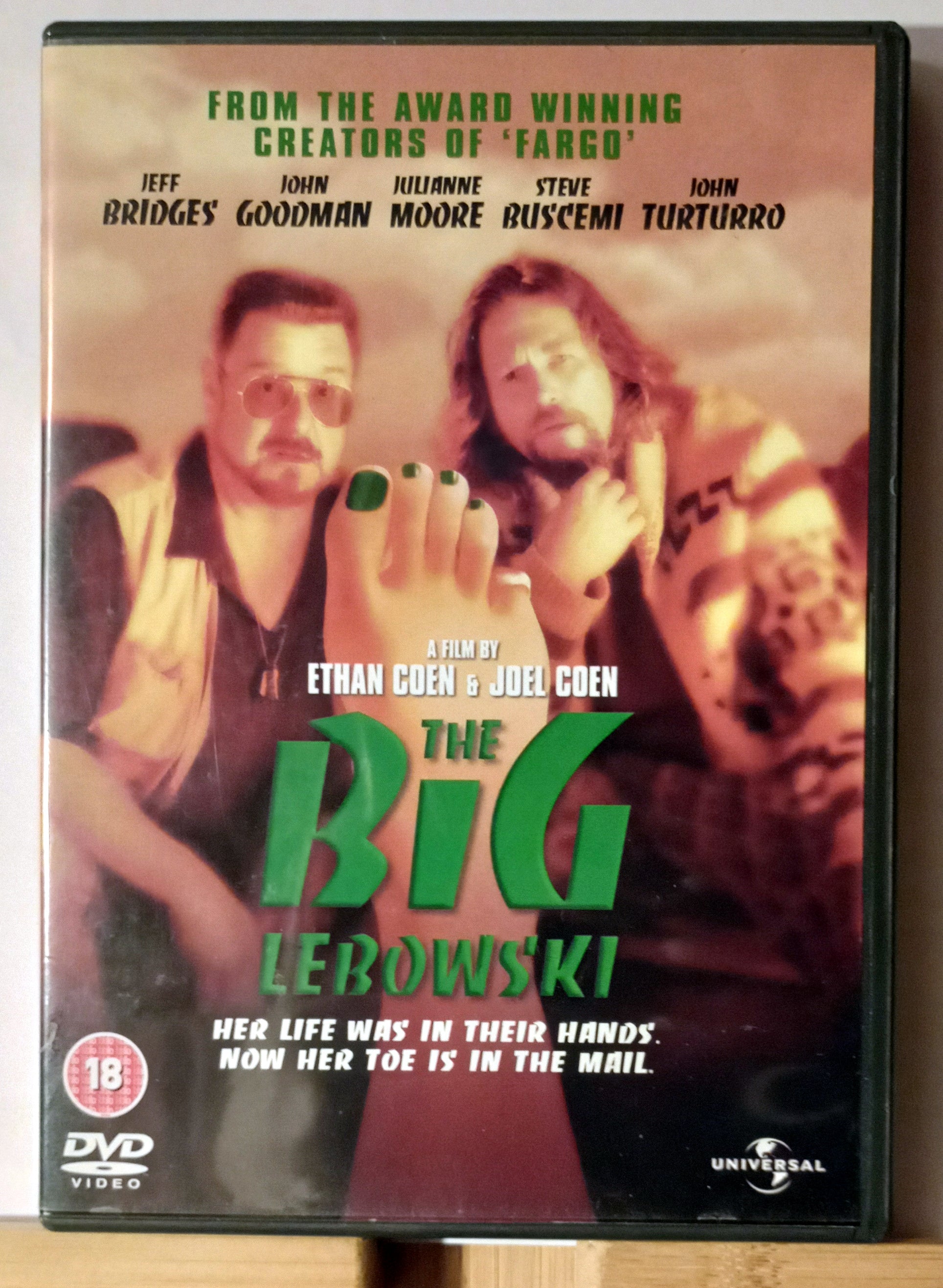 The Big Lebowski DVD Comedy (1999) Jeff Bridges