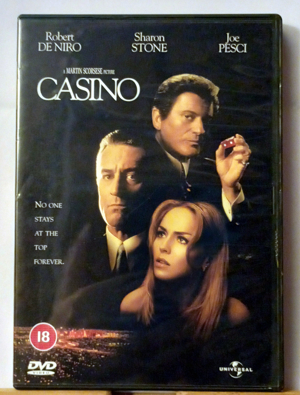 Casino DVD (2002) Robert De Niro, Scorsese (DIR) Cert 18