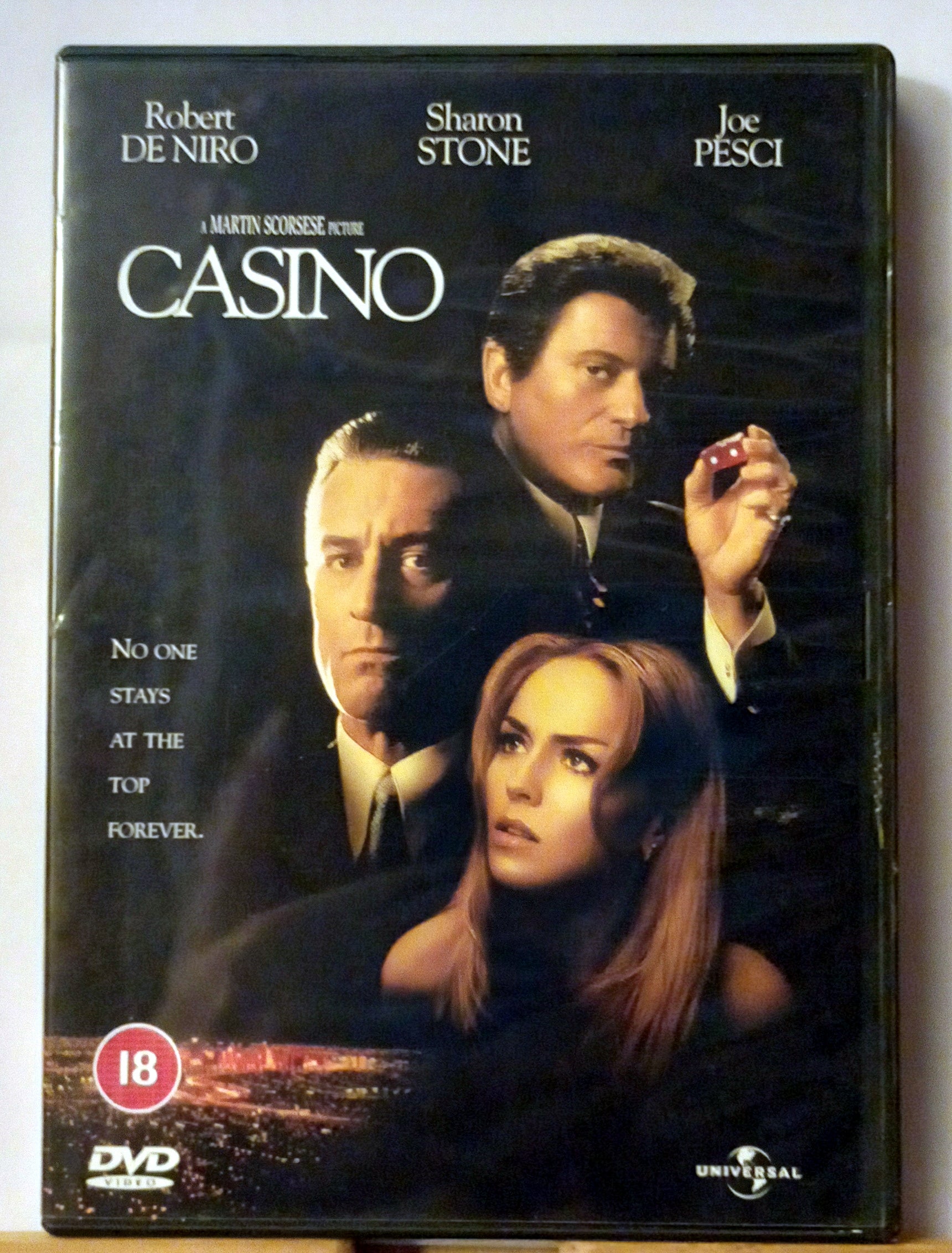 Casino DVD (2002) Robert De Niro, Scorsese (DIR) Cert 18