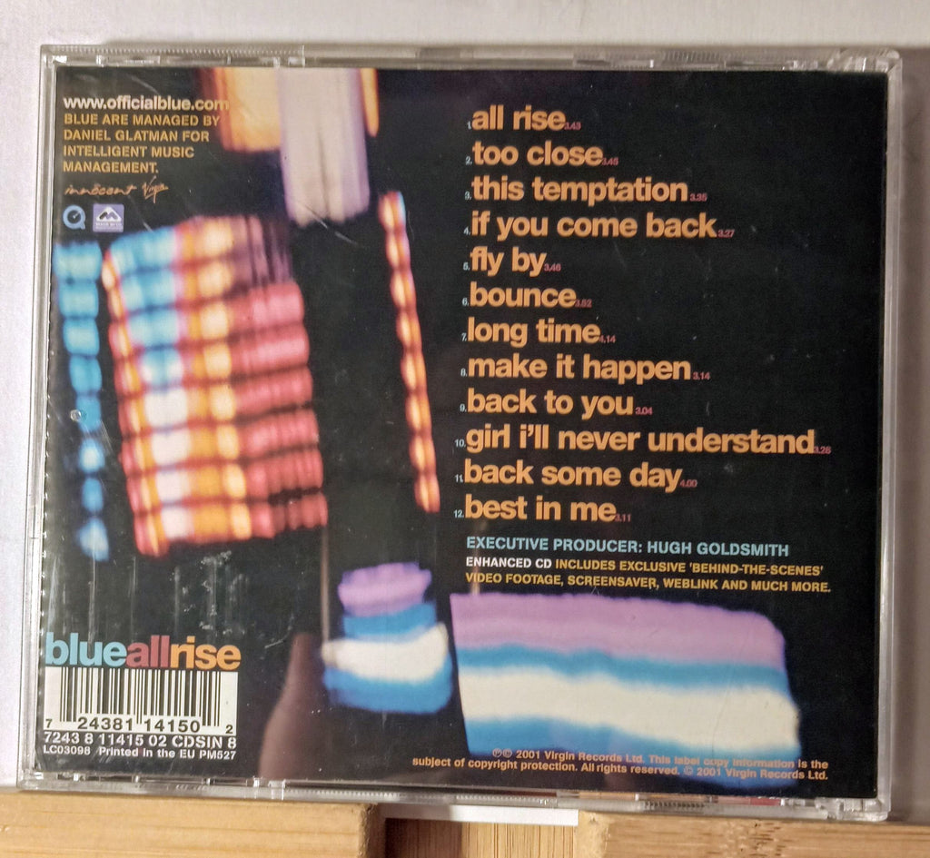 Blue - All Rise (Original Soundtrack) (CD 2001)