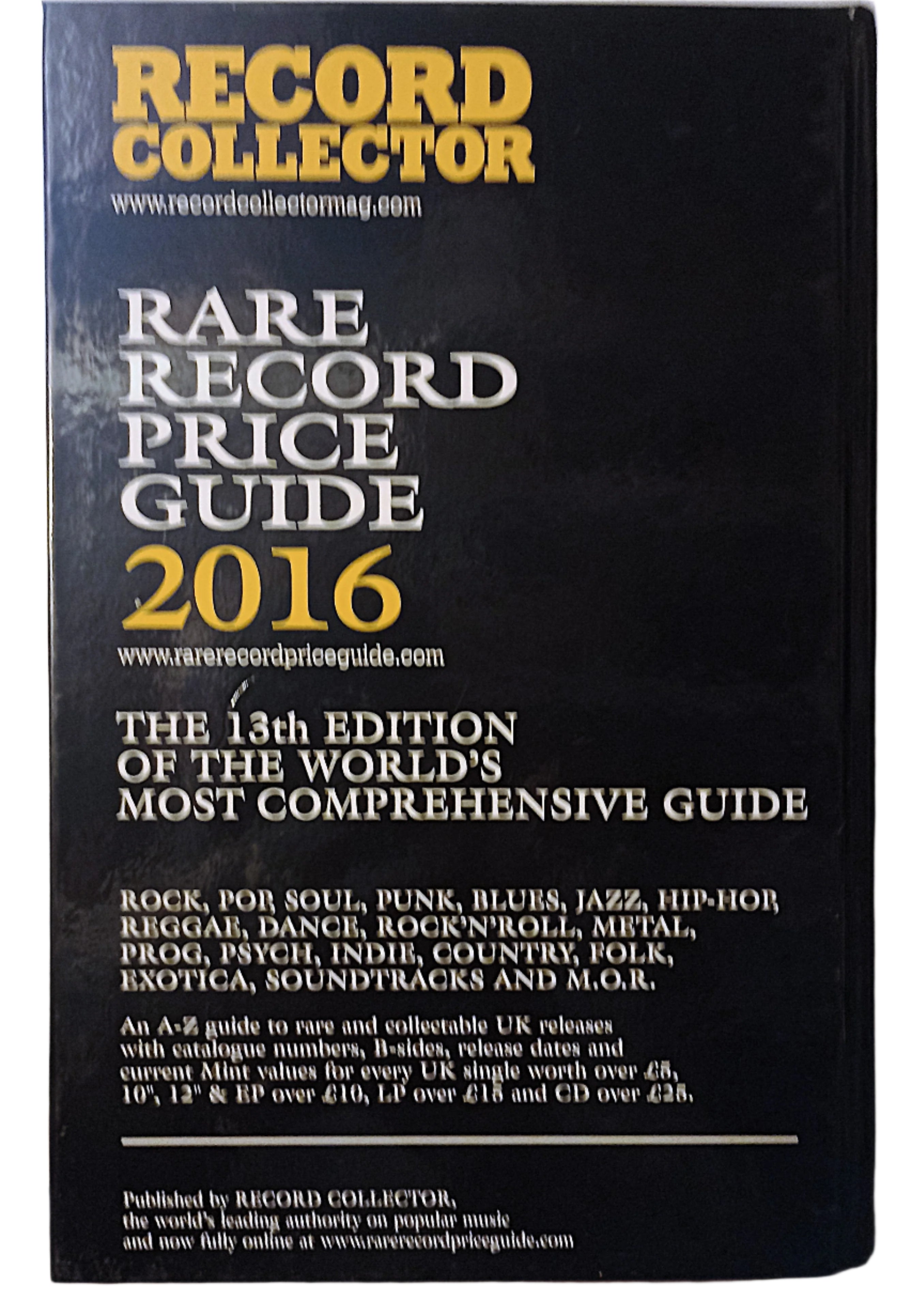 Rare Record Price Guide 2016 - Andy McDuff & Ian Shirley (Paperback, Record Collector)