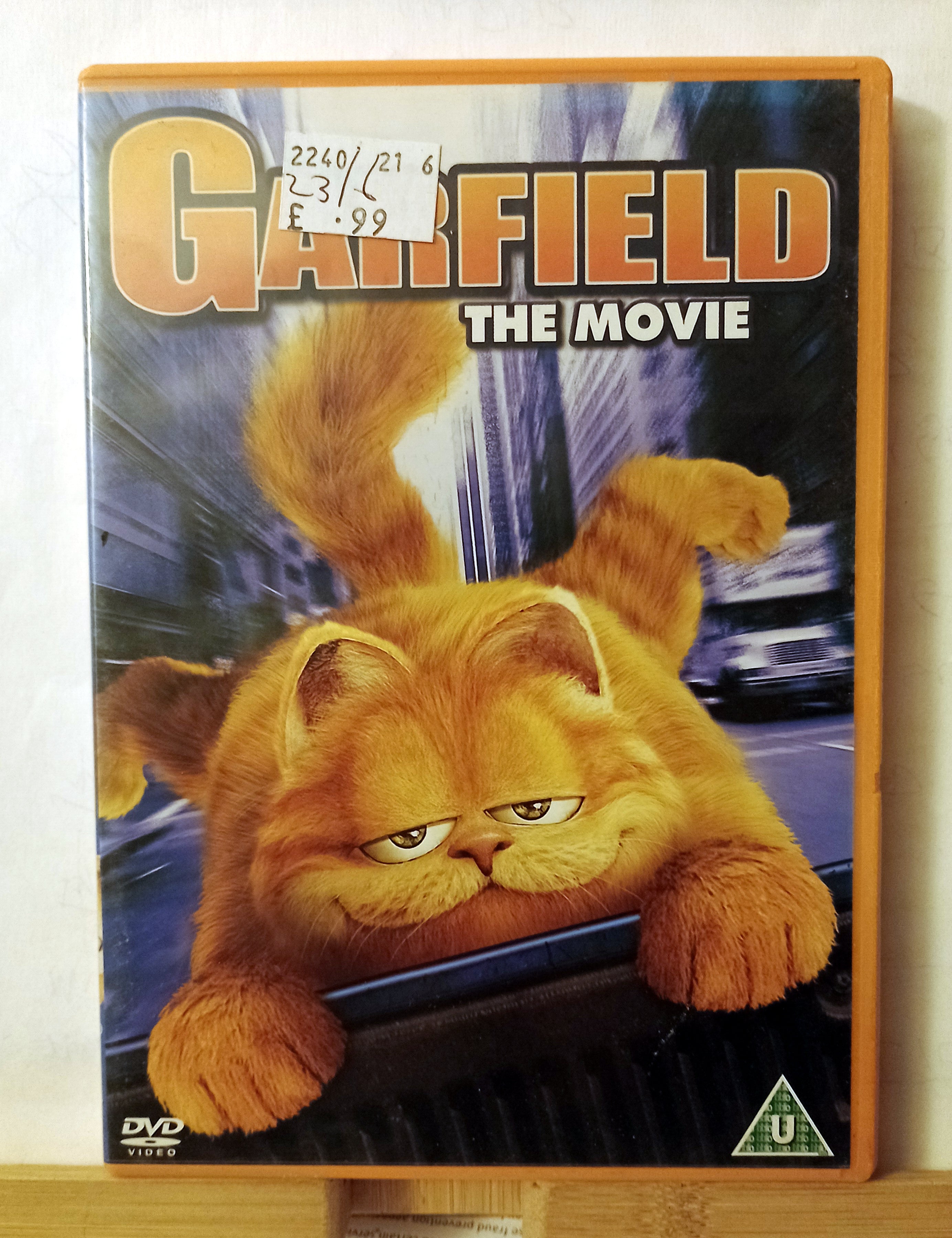 Garfield DVD Children & Family (2007) Jennifer Love Hewit