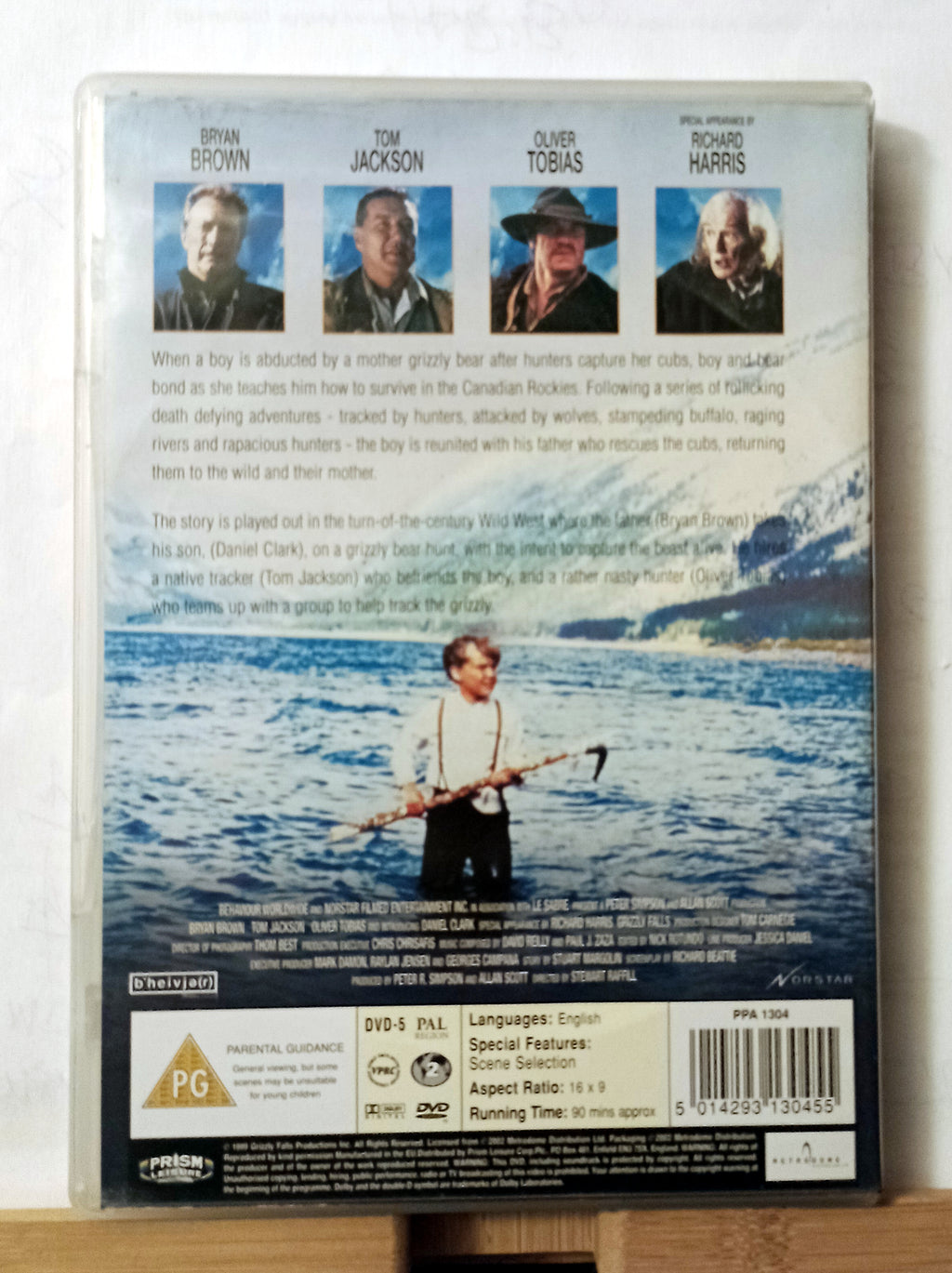 Grizzly Falls DVD Richard Harris (2002)