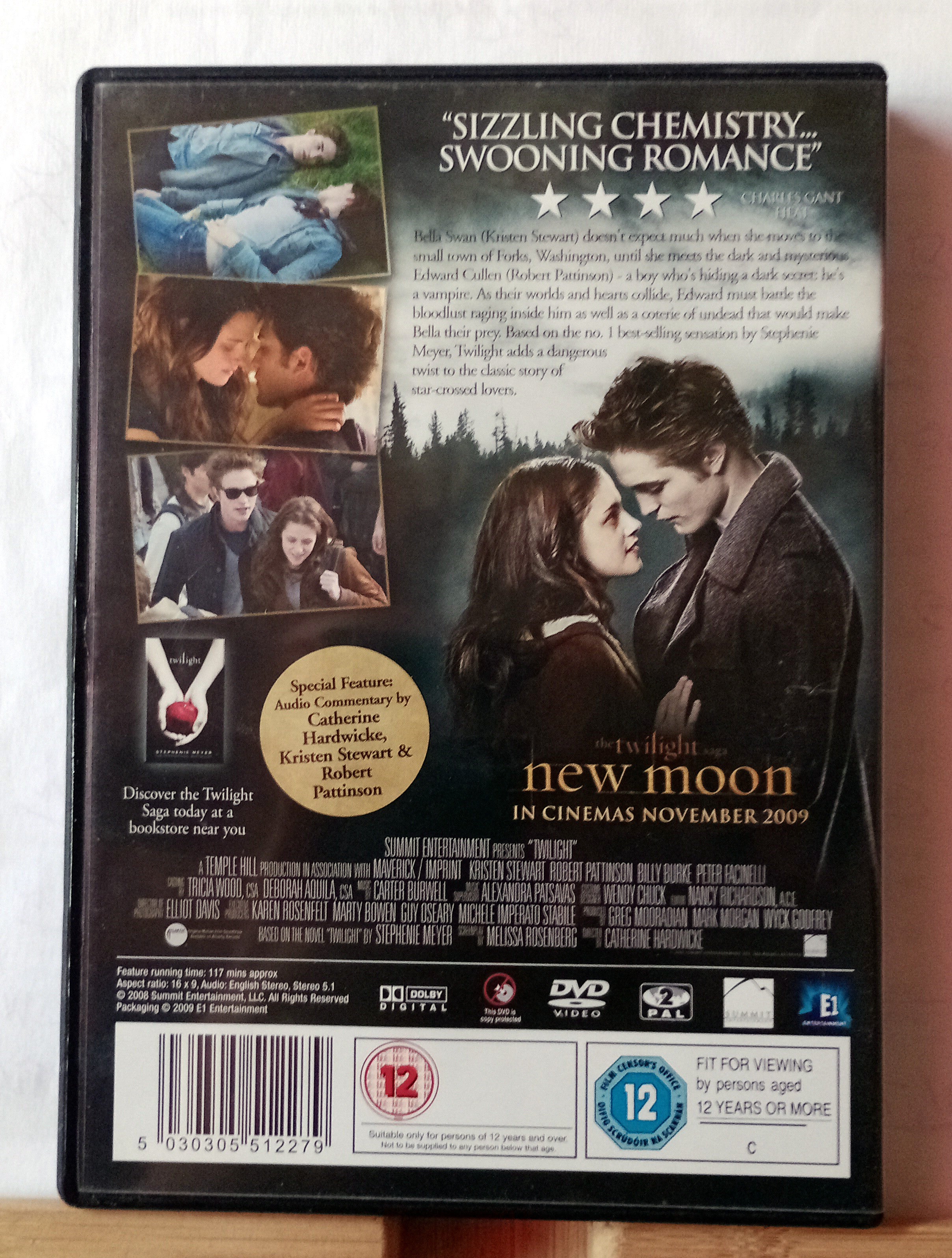 The Twilight Saga: Twilight DVD (2010) Kristen Stewart, Hardwicke (DIR) cert 12