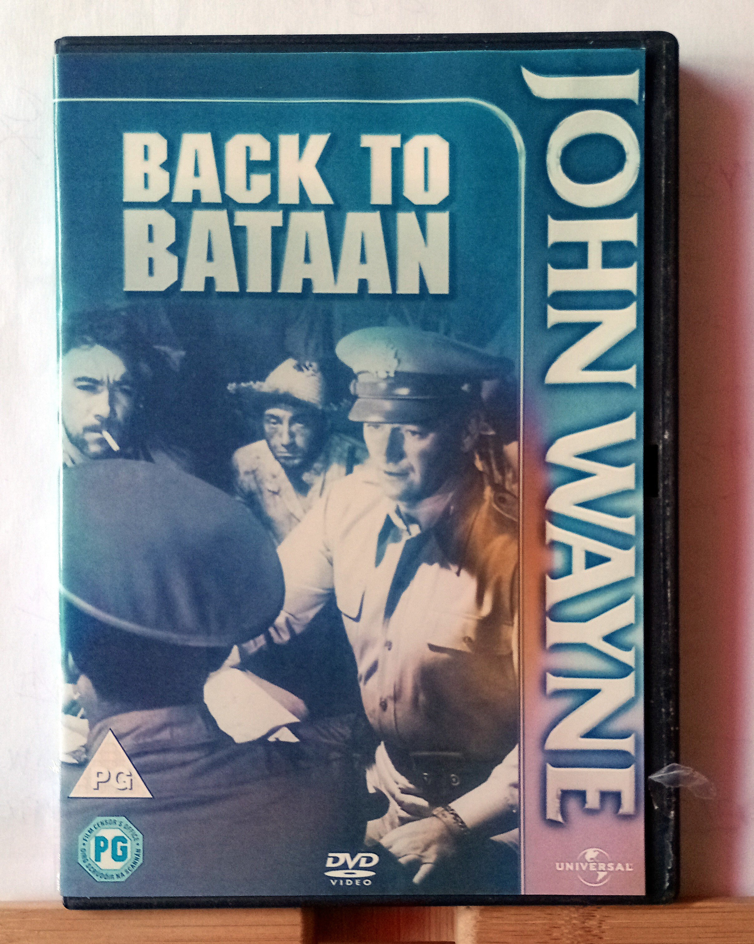 Back to Bataan DVD (2011) John Wayne, Dmytryk (DIR) cert PG