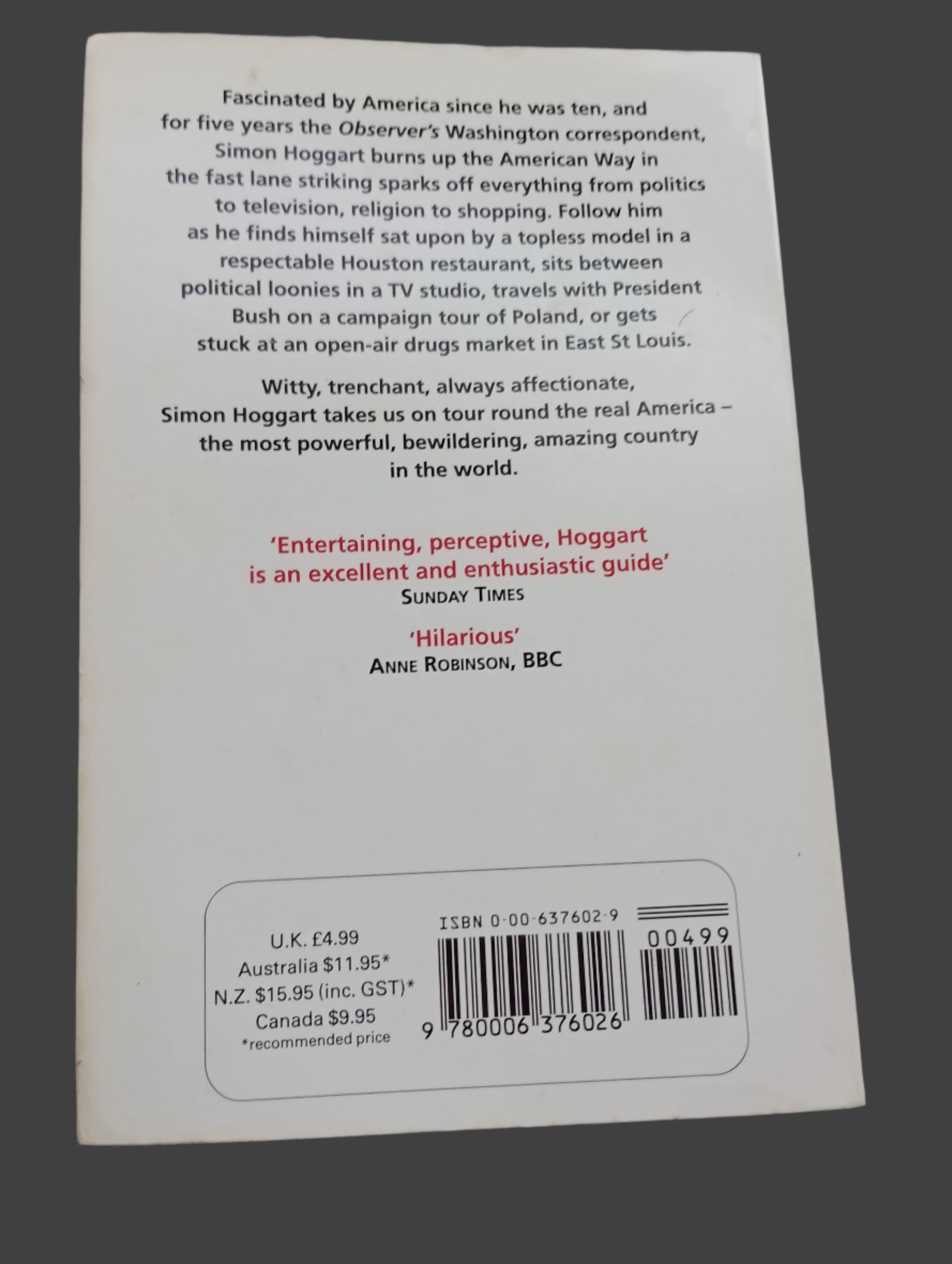America: A User's Guide, Hoggart, Simon