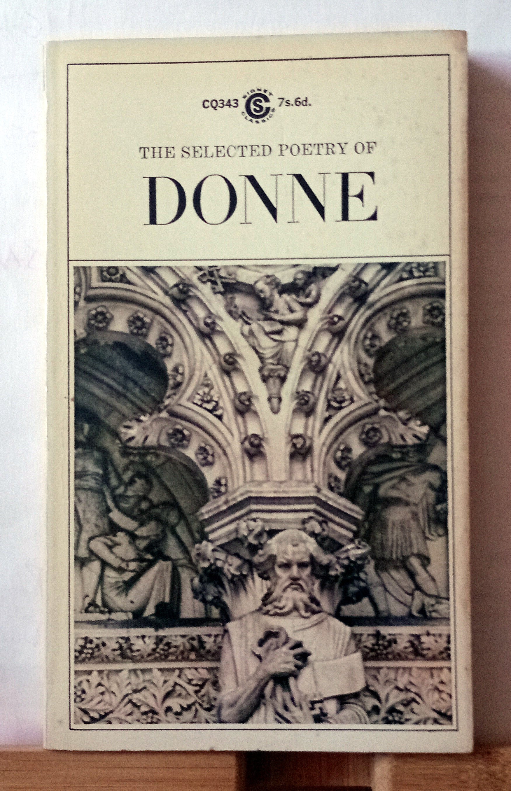 Selected poetry of John Donne, Marius Bewley (Editor) c1966