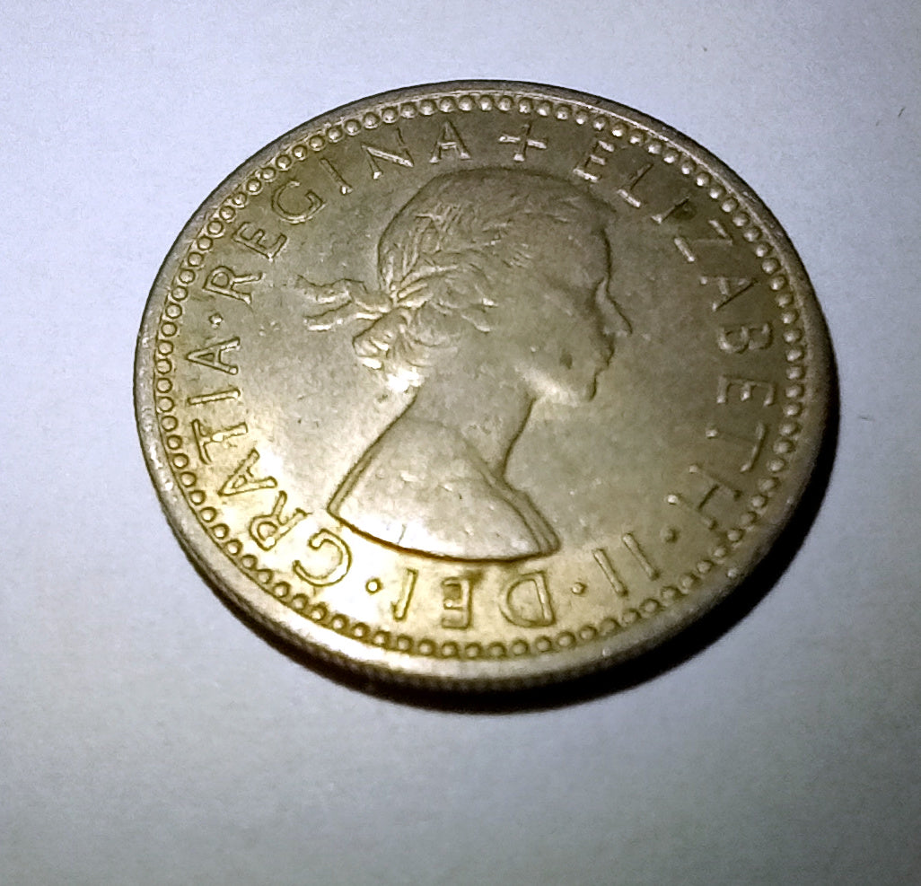 British 6p Coin 1962