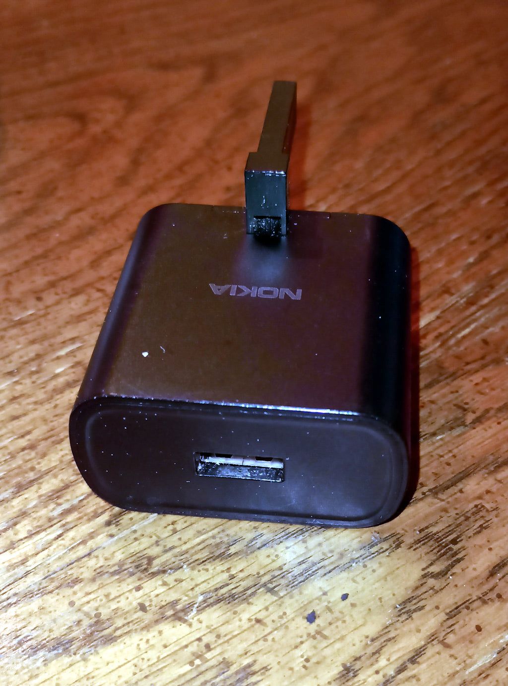 Universal Black 240V to USB Charging Plug