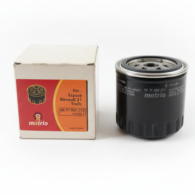 Motrio Oil Filter 86 71 002 273 | Renault Espace 21 Trafic Clio Megane Laguna | Dacia | M20x1.5