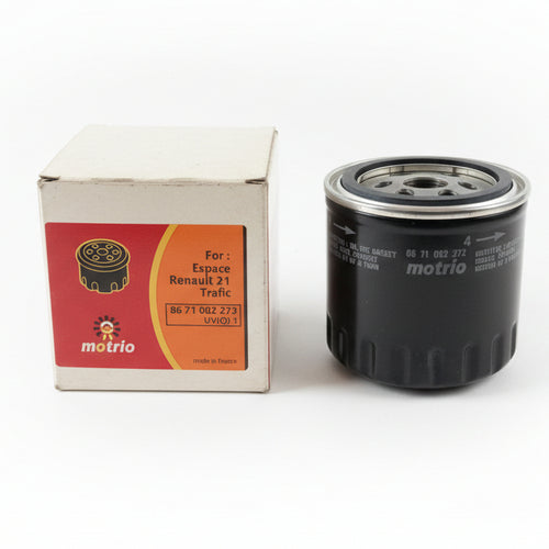 Motrio Oil Filter 86 71 002 273 | Renault Espace 21 Trafic Clio Megane Laguna | Dacia | M20x1.5