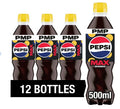 Pepsi Max Mango No Sugar Cola Bottle PMP 12x 500ml