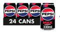 Pepsi Max Cherry No Sugar Cola Cans 24 x 330ml