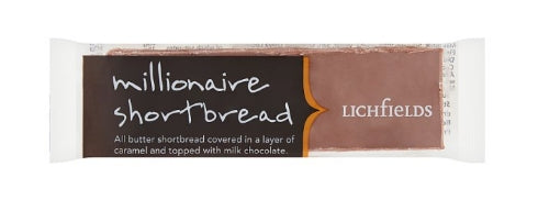 Lichfields Millionaire Shortbread 18x 65g