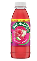 Robinsons Ready to Drink Raspberry & Apple Juice Drink PMP 12x 500ml Red PM1.15