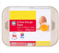 Euro Shopper 8x6 Free Range Eggs 275g