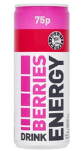 Euro Shopper Berries Energy Drink 24x 250ml [PM 75p]