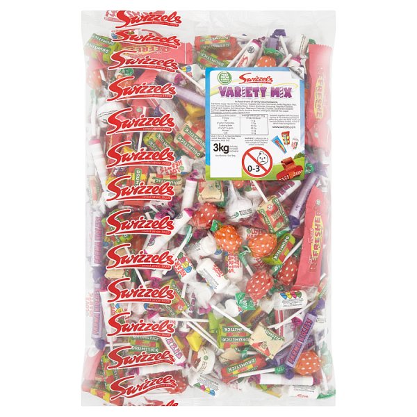 Swizzels Variety Mix Bulk Bag 3kg - Family Favourites Assortment