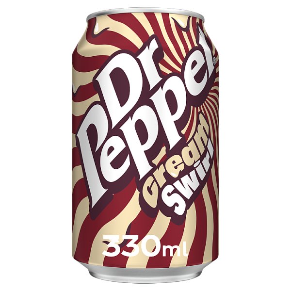 Dr Pepper Cream Swirl 24 x 330ml Can